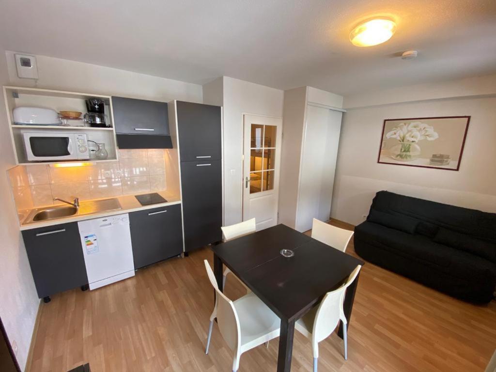 Studio Vue Piste + Parking Souterrain Privatif Inclus Les Orres Exterior foto